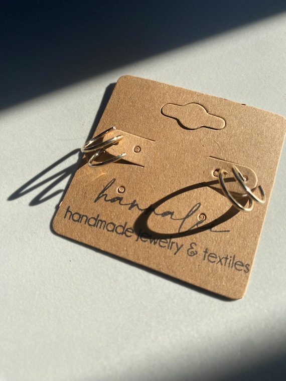 Trail twist earrings