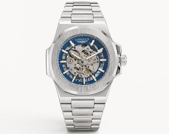 Luxury Men's Automatic Skeleton Watch – Waterproof Watch – Elegant and Modern Style, Luxury Gift
