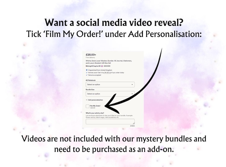 Deluxe Witchy Mystery Bundle: Luxury Gift Box Set afbeelding 2