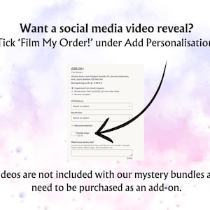 Witchy Book Lover Mystery Bundle: A5-anteckningsbok, brevpapper och lyxig bokpresentförpackning bild 2
