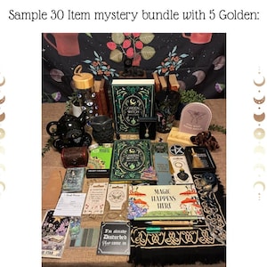 Witchy Book Lover Mystery Bundle: A5-anteckningsbok, brevpapper och lyxig bokpresentförpackning bild 11