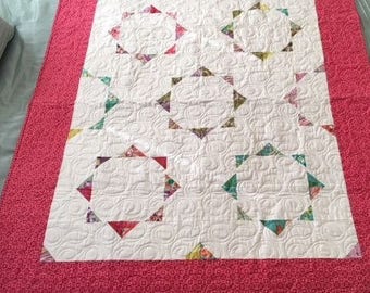 Lap Quilt, A Touch of the Tropics