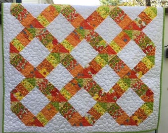 Baby Quilt, Garden Play