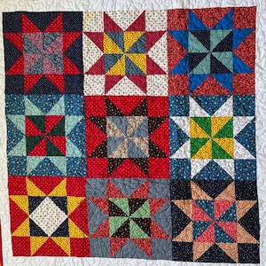 Vintage Charm Baby Quilt
