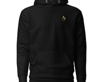 Unisex Premium Hoodie | Minimal Logo Hoodie | Premium Streetwear Pullover | AETHOOK Logo