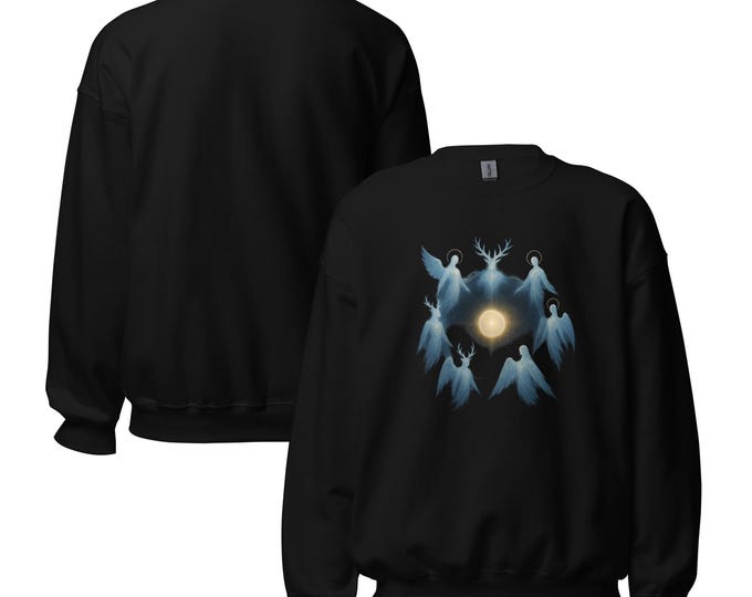 Starborn Choir Sweatshirt – Celestial Harmony Streetwear Pullover | Cosmic Light Crewneck