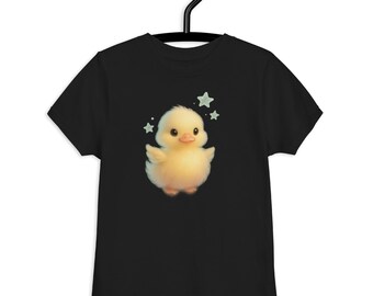 Duck Kids T-Shirt – Cute Space Duck Shirt Gift | Magic Duck Tee for Boys & Girls