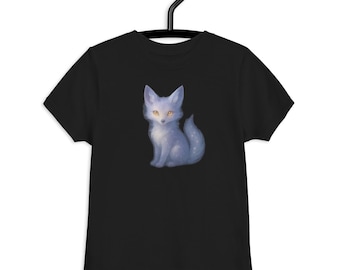 Fox Kids T-Shirt – Cute Galaxy Fox Shirt Gift | Magic Space Fox Tee for Boys & Girls