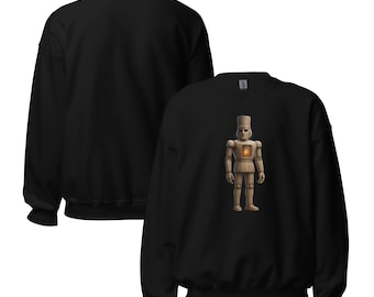 Nutcracker Titan Sweatshirt – Ember Snow Streetwear Pullover | Winter Sentinel Crewneck