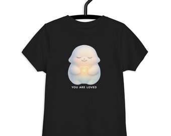 Love Kids T-Shirt – Cute You Are Loved Shirt Gift | Magic Heartlight Tee for Boys & Girls