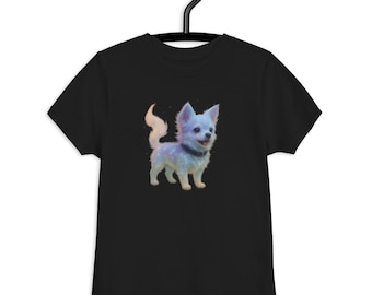 Dog Kids T-Shirt – Cute Space Pup Shirt Gift | Magic Nebula Puppy Tee for Boys & Girls
