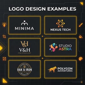 Custom Graphic Design Service: Logo, Web Design, Poster (Digital Download image 6