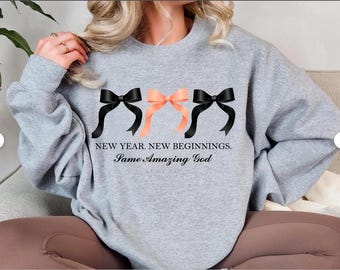 Coqueta cristiana de Año Nuevo PNG, Fe, Nuevos Comienzos (Descarga digital)