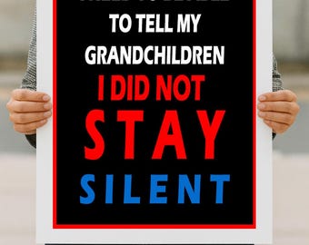 Resist Protest Sign Printable: No Kings in America Poster (Digital Download)