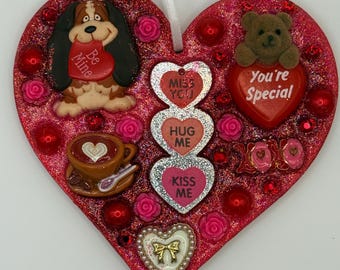 Valentine’s Day You’re Special Bejeweled Wood Ornament