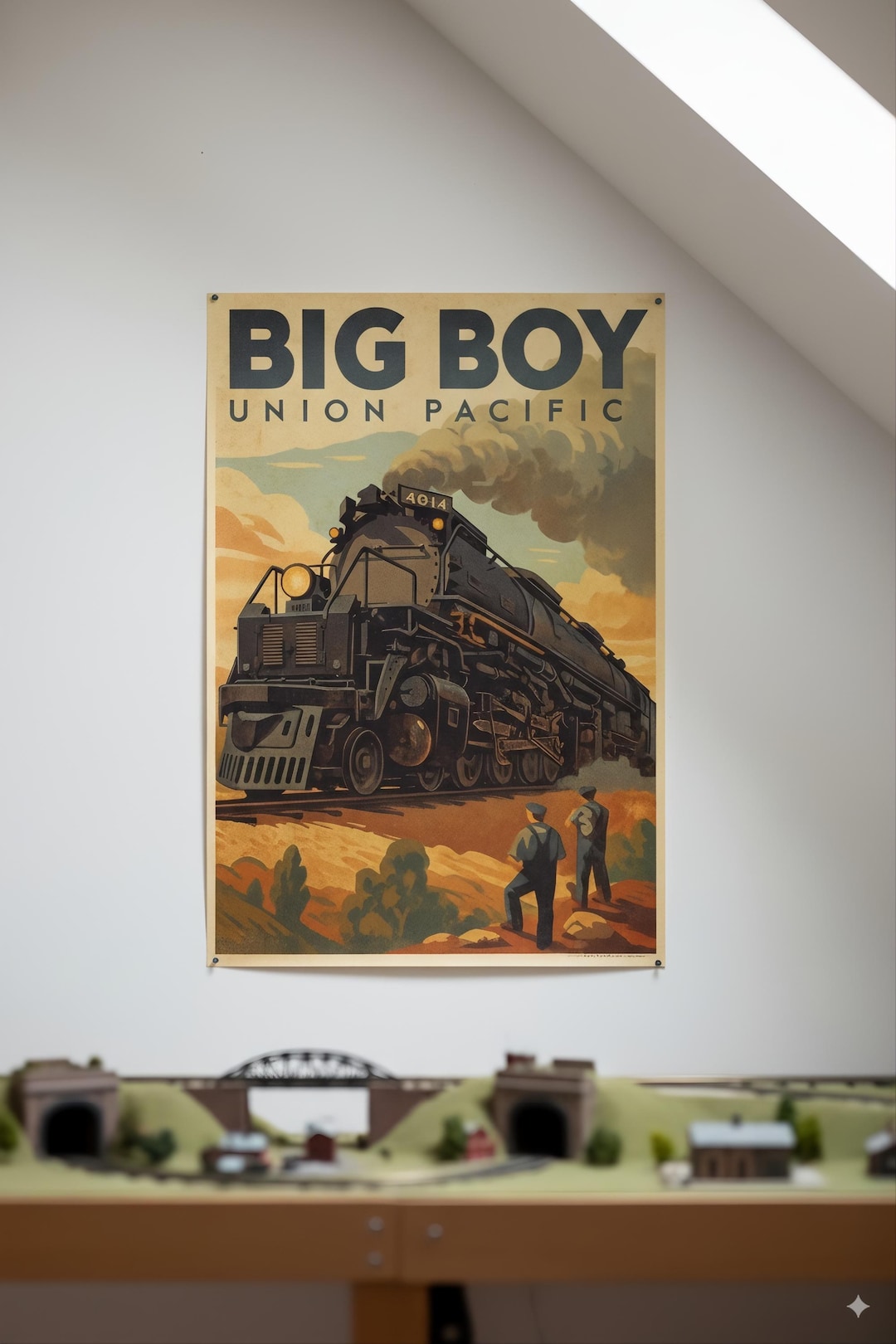 Union Pacific Big Boy Poster Print – Vintage Wall Art - Etsy