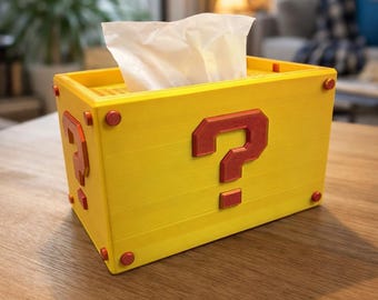 3D Printed Question Tissue Box