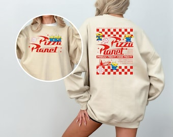 Pizza Planet Sweatshirt, Pizza Planet Toy Story Shirt, Disney Aliens Hoodie, Toy Story Family Shirt, Funny Disney Pizza Sweatshirt