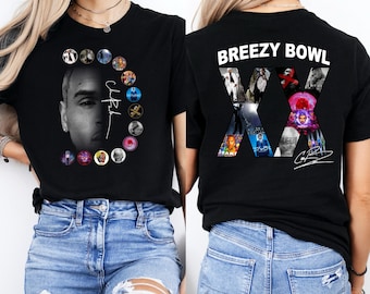 Chris Brown Tour Breezy Bowl XX Shirt, Breezy Bowl T-Shirt, Chris Brown Tee, Chris Brown Album Shirt, Chris Brown Concert Tee