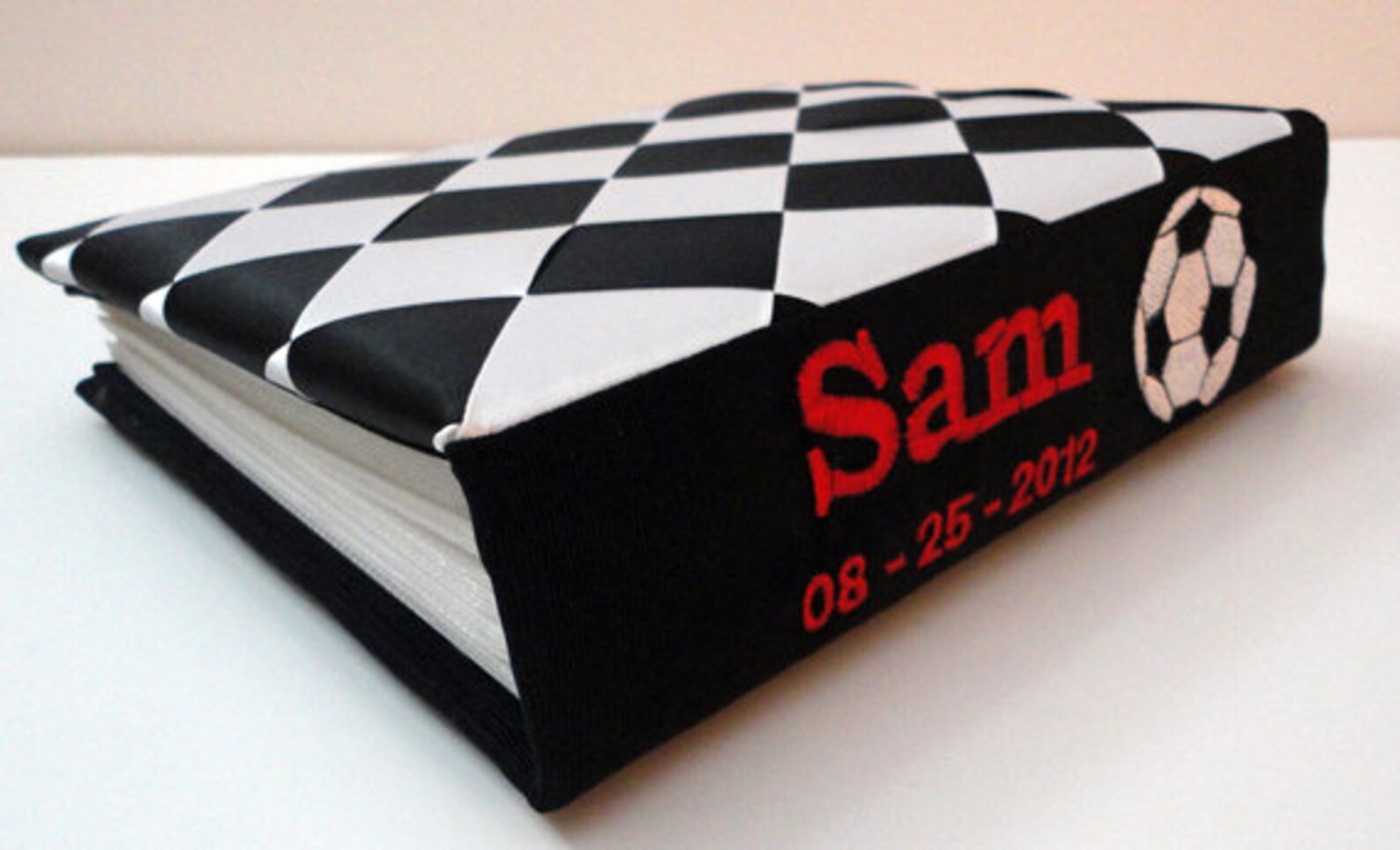 Sports Photo Album Soccer Photo Album Personalized Photo Etsy