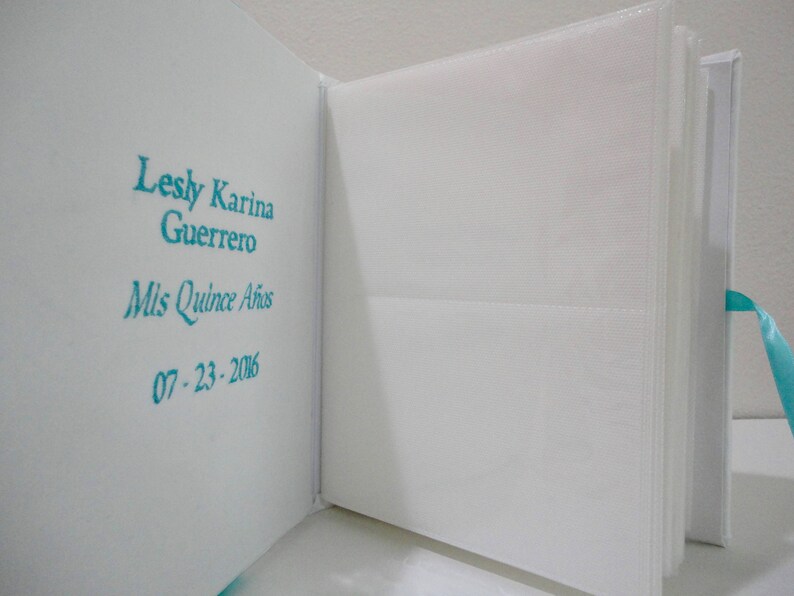 Quincea\u00f1era Photo Album Mis Quince Photo Album Wedding Photo Album Personalized Photo Albums Sweet 16 Photo Album Bridal Shower Gift