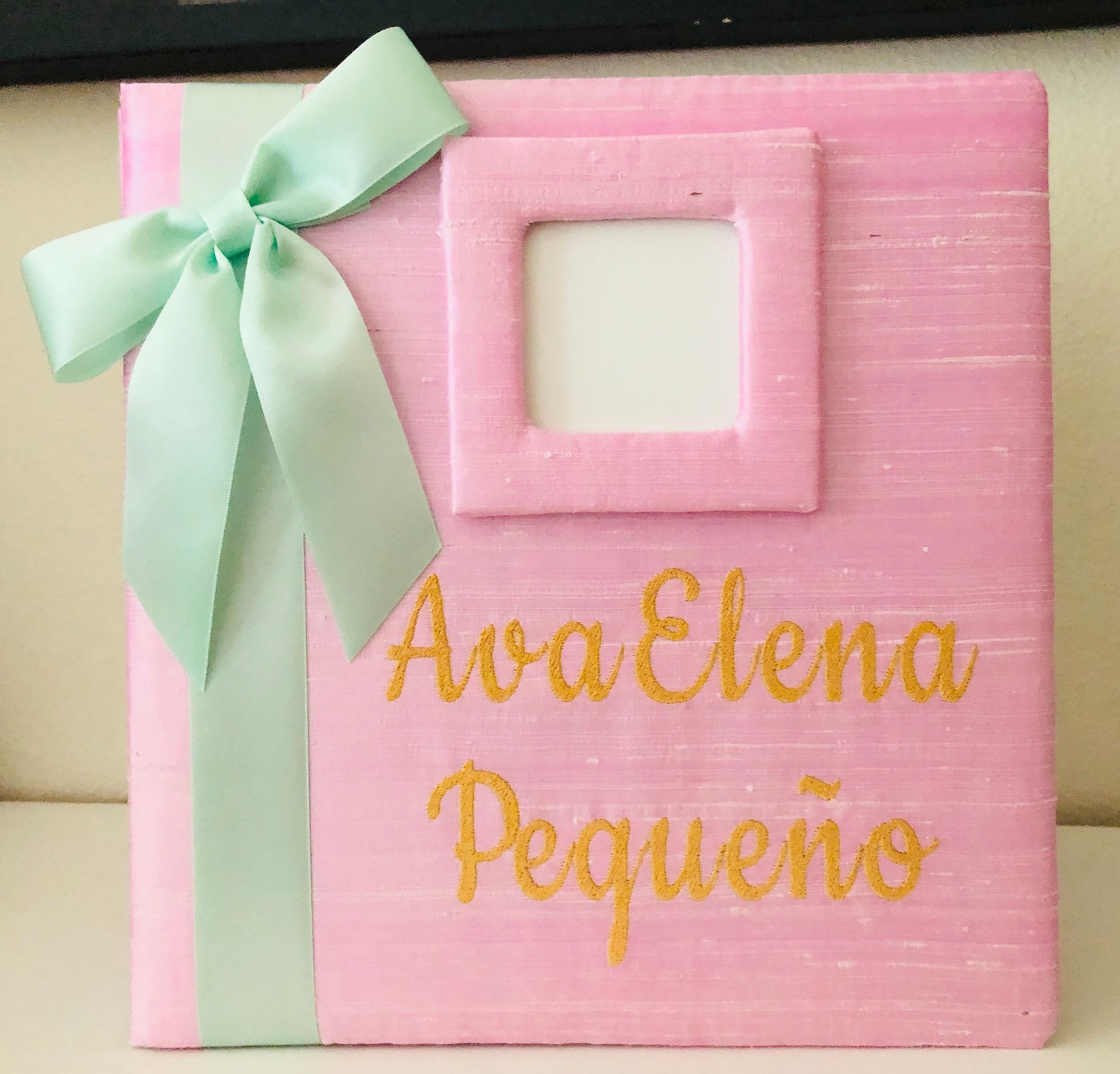 Personalized Baby Photo Album Baby Photo Albums Custom Baby Etsy