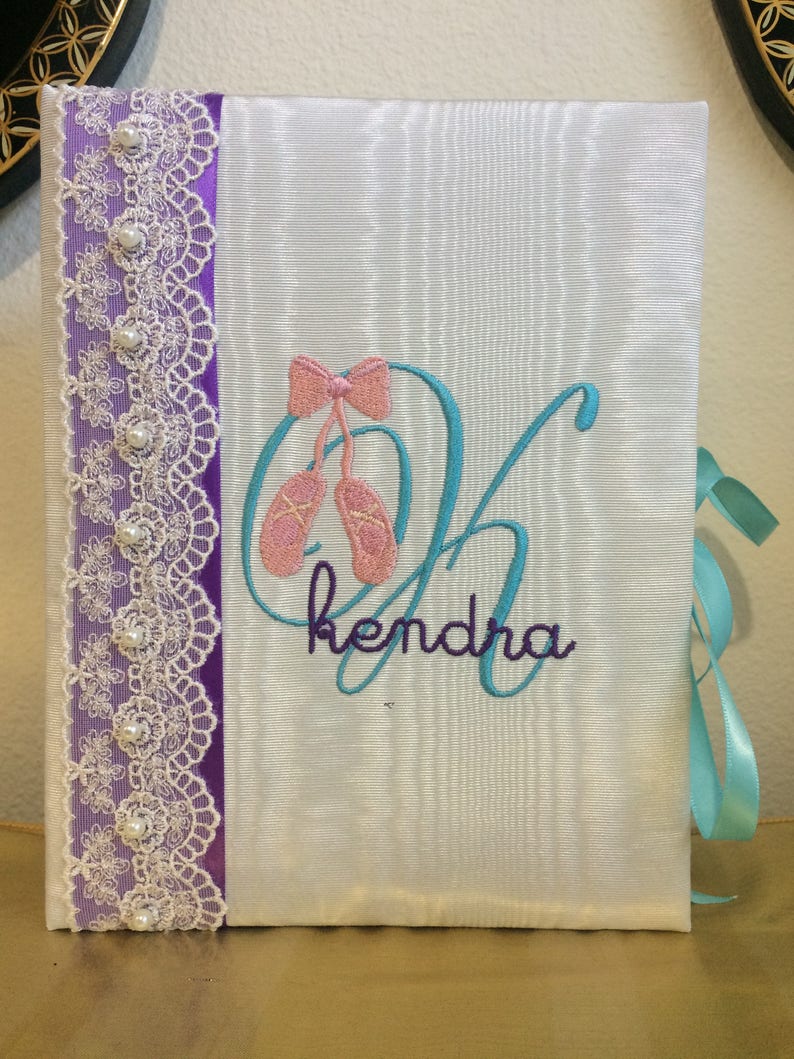 Ballerina Personalized Photo Album Dance Ballet Recital Photo Album Ballet Photo Albums Custom Ballet Dance Photo Album Custom Made