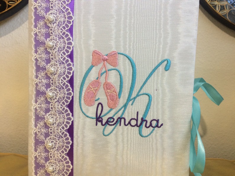 Ballerina Personalized Photo Album Dance Ballet Recital Photo Album Ballet Photo Albums Custom Ballet Dance Photo Album Custom Made