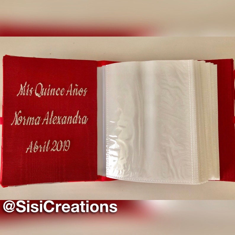 Quince Photo Album Personalized Quinceañera Photo Album Etsy