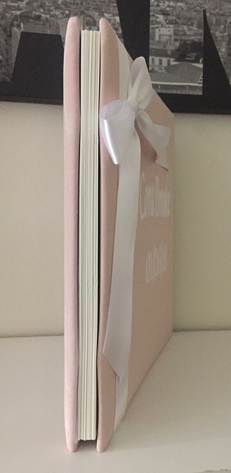 Personalized Baby Girl Photo Album Baby Photo Albums Custom Etsy