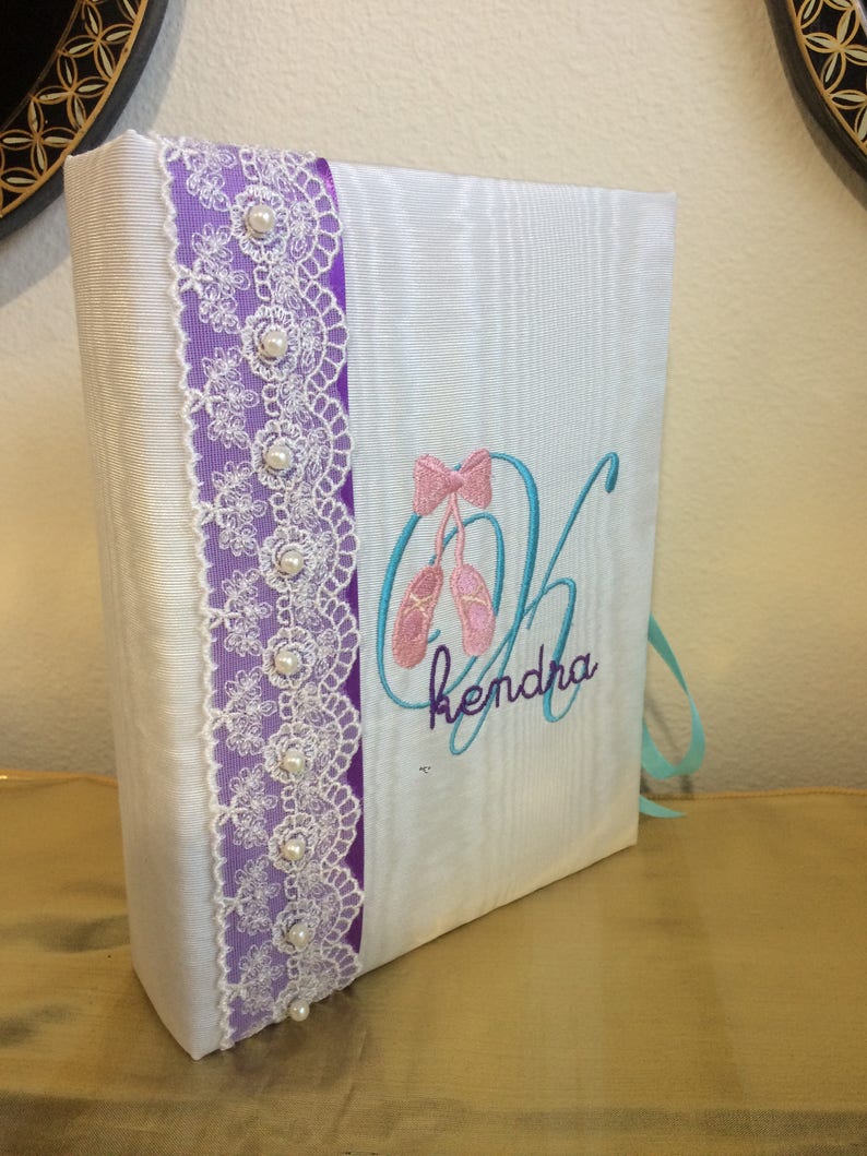 Ballerina Personalized Photo Album Dance Ballet Recital Photo Album Ballet Photo Albums Custom Ballet Dance Photo Album Custom Made