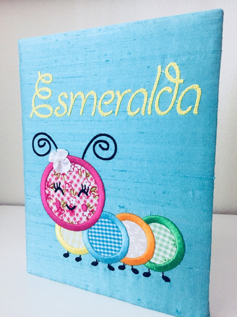 Personalized Baby Photo Album Caterpillar Design Photo Album Etsy