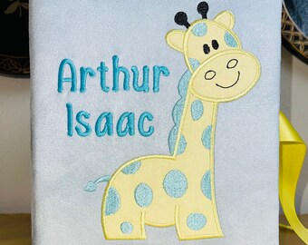 Giraffe Kinder Fotoalbum in 29x32 cm 60 Seiten Baby Buch Foto Album 
