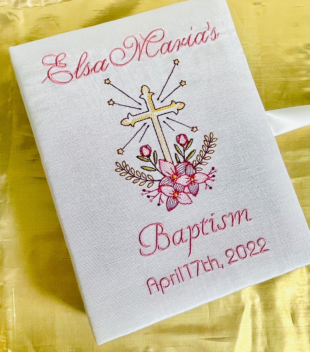 Baptism Photo Albums Christening Photo Album First Communion Etsy