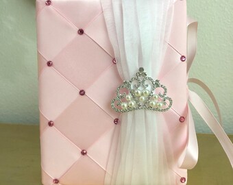 Quincea\u00f1era Photo Album Mis Quince Photo Album Wedding Photo Album Personalized Photo Albums Sweet 16 Photo Album Bridal Shower Gift