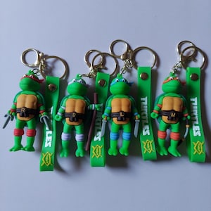 Teenage mutant ninja turtles keychain - Etsy 日本