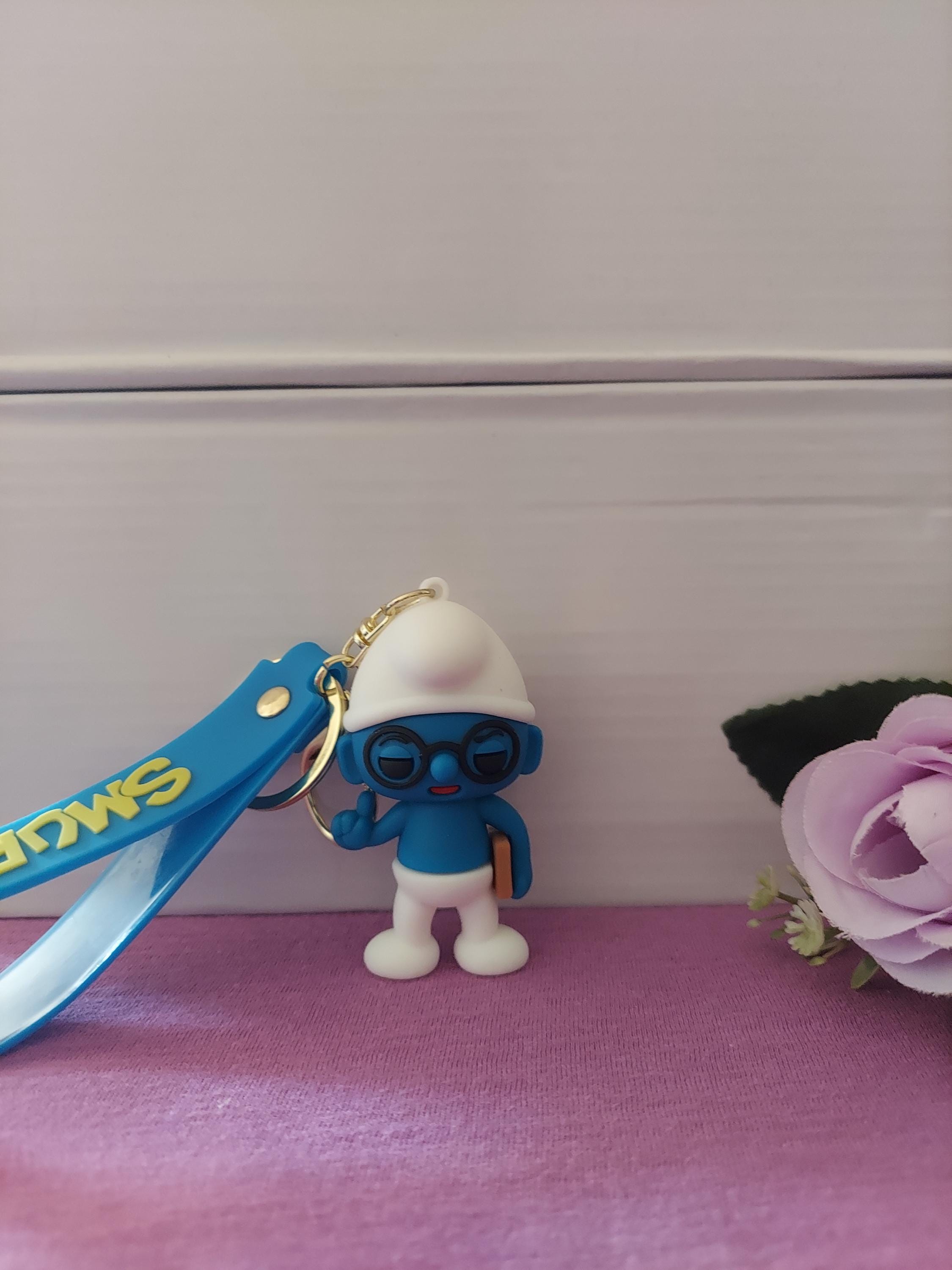Smurfs Keychain: Collectible Vintage Charm - Etsy