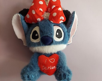 pluszowy brelok ścieg