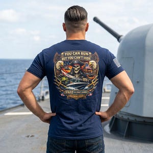 You Can Run But You Can't Hide Coast Guard Special Operations MSRT Semper Paratus Tee | FAFO
