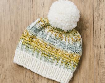 PATTERN: Ice Cave Hat