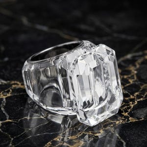 Swarovski Nirvana Rings - Etsy