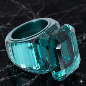 Swarovski Nirvana Rings - Etsy