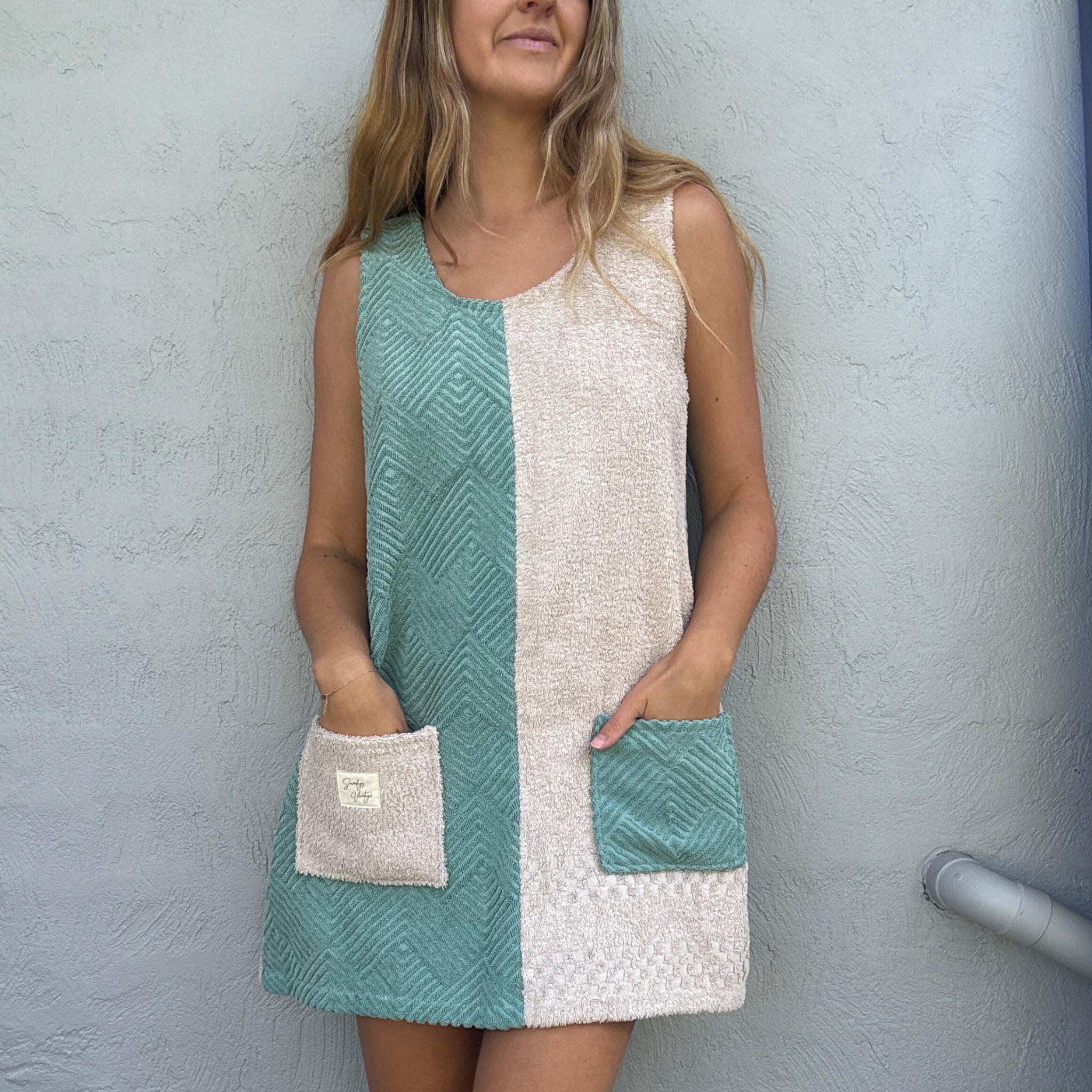 white christmas dresses Marmalade cotton dress natural grevillea, shop ethical dresses online main image 1