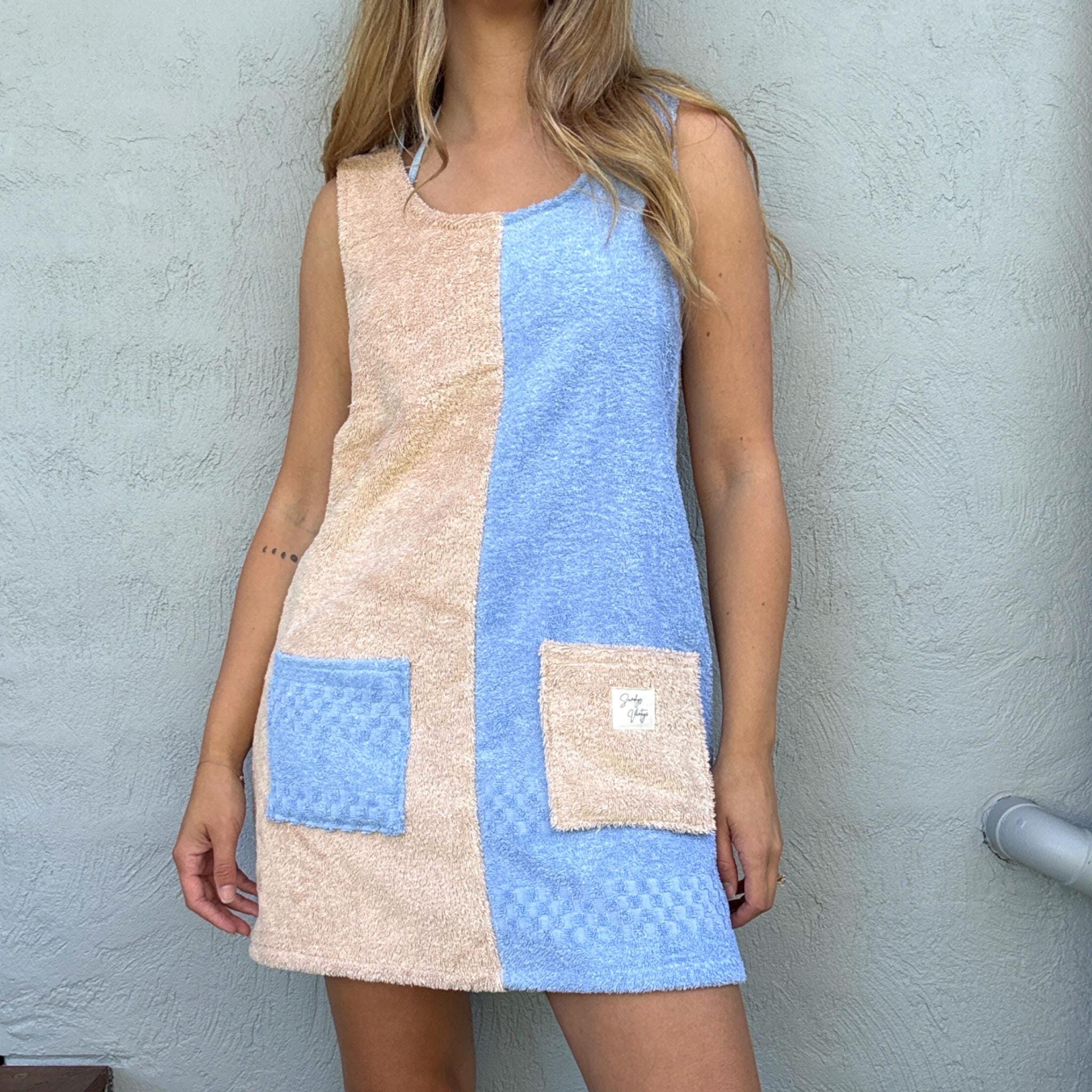 Towelling Beach Dress Women - Etsy Towelling Beach Dress Women - Etsy