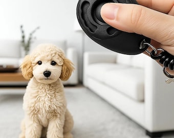 Dog Training Clicker, Pet Trainer Accessory, Positive Reinforcement Tool