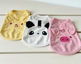 Cute Vest for Small Dog, Summer Dress for Pets, Puppy Clothes, Small Pet Clothing, Pet Accessories, Doggies Clothing