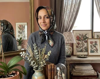 Regencape von Tante Berthe, wasserabweisender brauner Khakistoff