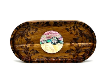 plateau d'incrustation pokeball