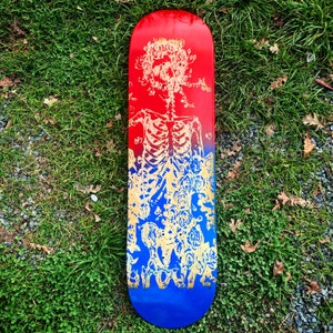 Bertha  deck hand painted/ engraved