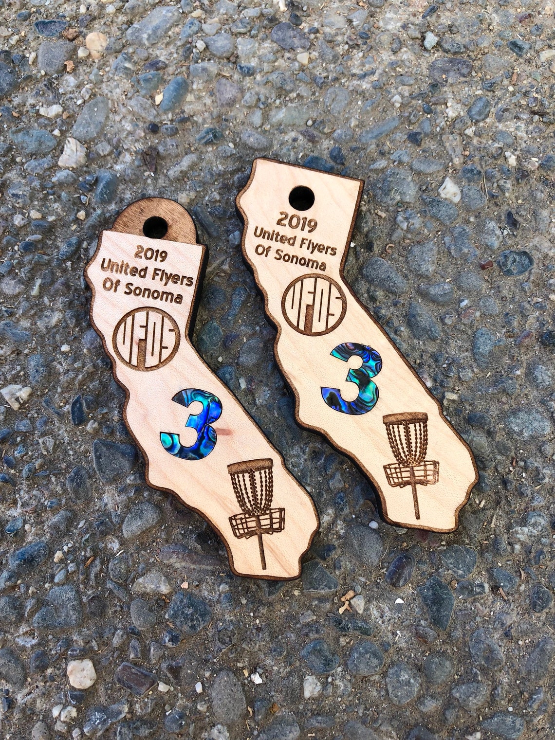 Custom disc golf bag tags Etsy